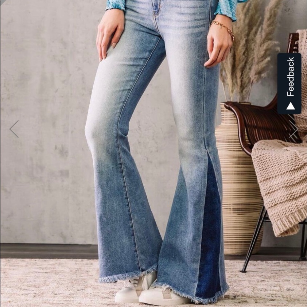 Kancan Ultra Hi-Rise Super Flare jeans